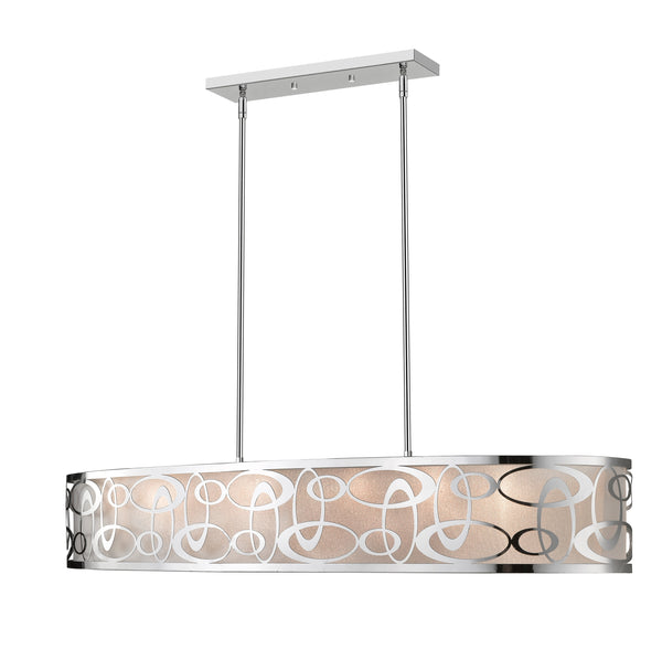 Opal 8 Light Pendant in Chrome  Finish