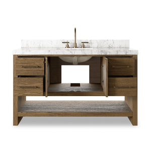 Anthem Single Wide Vanity - Washed Natural Veneer