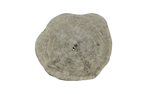 Floating Coffee Table with Black Legs, Gray Stone, Size Varies