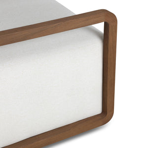 Stroud Outdoor Swivel Chair - Alessi Linen