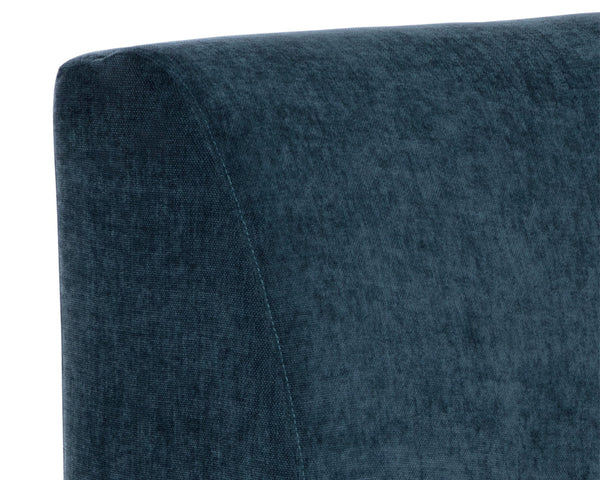 JACLYN MODULAR - ARMLESS CHAIR - DANNY DUSTY BLUE