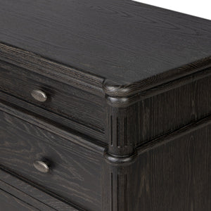Toulouse Chest - Distressed Black