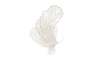Butterfly Wall Art, White, Small
