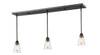 Annora 3 Light Island/Billiard in Olde Bronze Finish