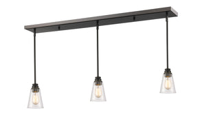 Annora 3 Light Island/Billiard in Olde Bronze Finish