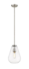 Ayra 1 Light Pendant in Brushed Nickel Finish