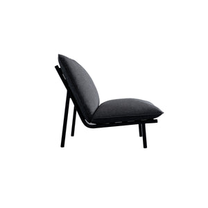 Moe's Morgan Outdoor Accent Chair in Grey