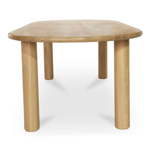 Moe's Milo Large Dining Table in Oak Finish