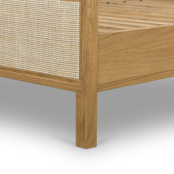 Allegra Bed-Natural Cane-Queen