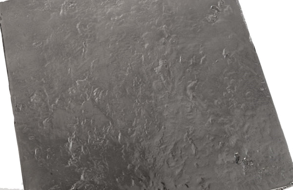 Slate E Pedestal, Liquid Silver