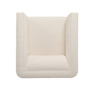 Phillip Swivel Chair - Crypton Nomad Snow