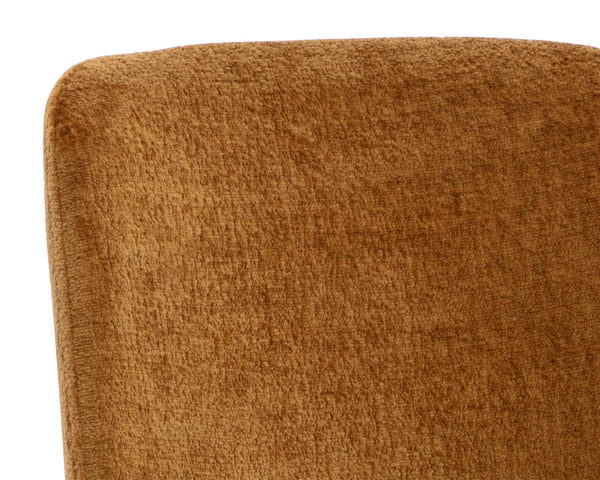 ZEKE DINING CHAIR - BLACK - BERGEN MARMALADE