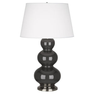 Ash Triple Gourd Table Lamp