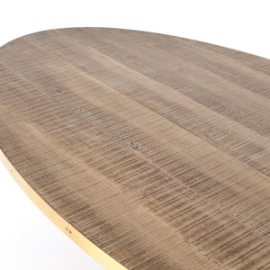 Evans 98" Oval Dining Table