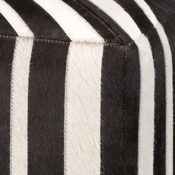 Nantucket Criss Cross Hide Ottoman