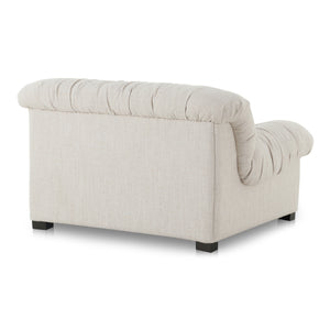 Halston Lounge Chair in Flecked Oat