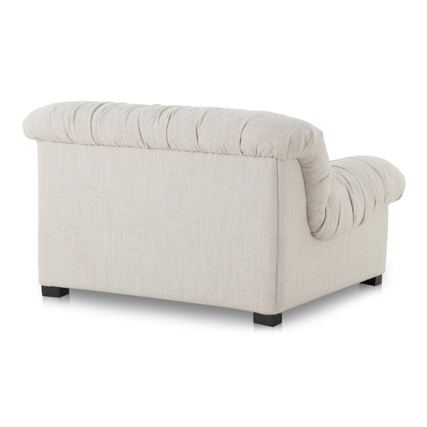 Halston Lounge Chair in Flecked Oat
