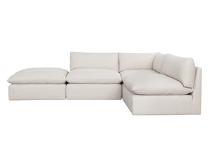 REVE MODULAR - OTTOMAN - EFFIE LINEN