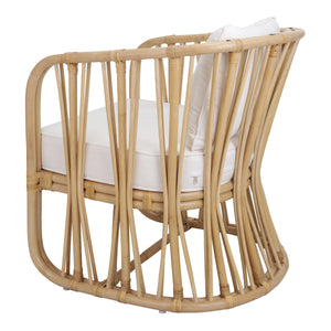 Shanaya Rattan Accent Arm Chair, Natural