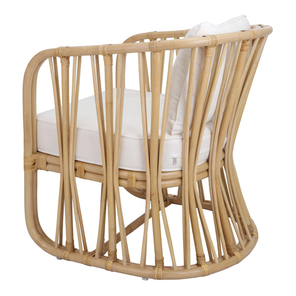 Shanaya Rattan Accent Arm Chair, Natural