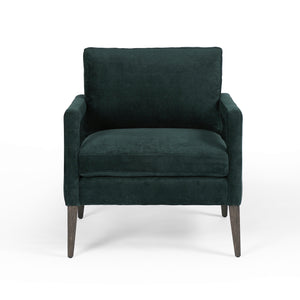 Olson Chair-Emerald Worn Velvet