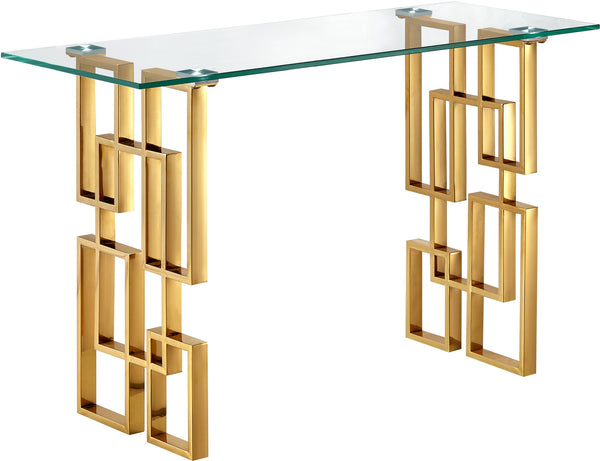 Benny Console Table In Gold