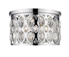 Dealey 4 Light Chandelier in Chrome Finish