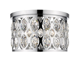 Dealey 4 Light Chandelier in Chrome Finish