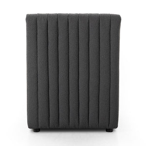 Build Your Own: Augustine Dining Banquette - FIQA Boucle Charcoal