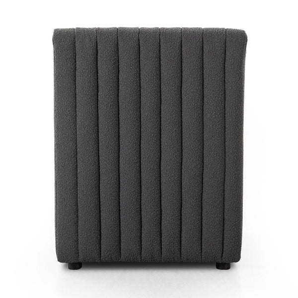 Build Your Own: Augustine Dining Banquette - FIQA Boucle Charcoal