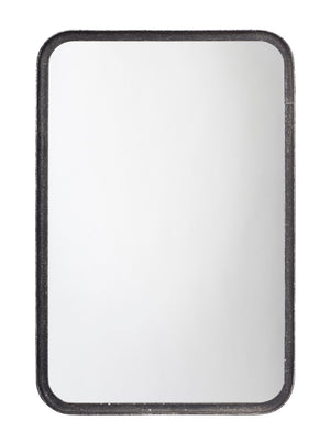 Principle Iron Wall Mirror, Black