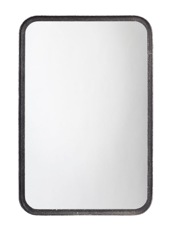 Principle Iron Wall Mirror, Black