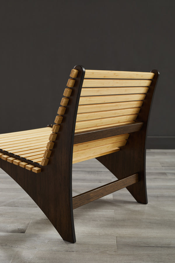 Zen Lounge Chair, Black Walnut