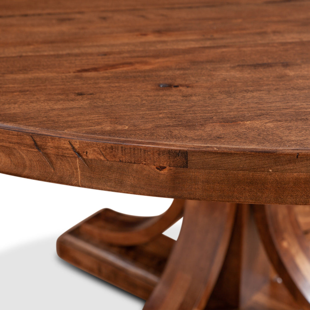 Griffin 60" Round Dining Table, Earth