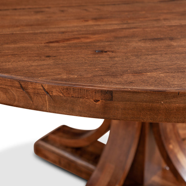Griffin 60" Round Dining Table, Earth