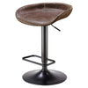 Rogue Gaslift Bar Stool In Vintage Coffee Brown