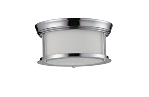 Sonna 2 Light Ceiling in Chrome Finish