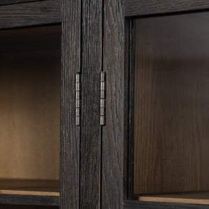 Palmer Cabinet in Charcoal Oak Veneer