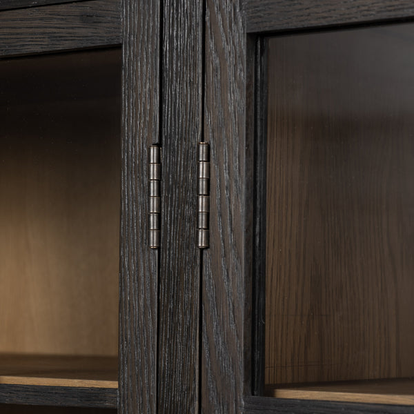 Palmer Cabinet in Charcoal Oak Veneer