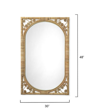 Primrose Rattan Wall Mirror