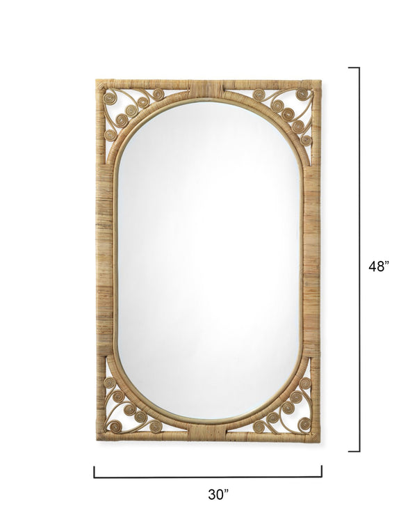 Primrose Rattan Wall Mirror
