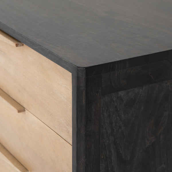Sydney Tall Dresser in Black Wash