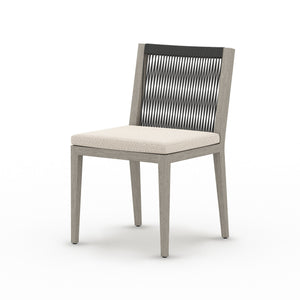 Sherwood Outdoor Dining Chair in Grey/Sand
