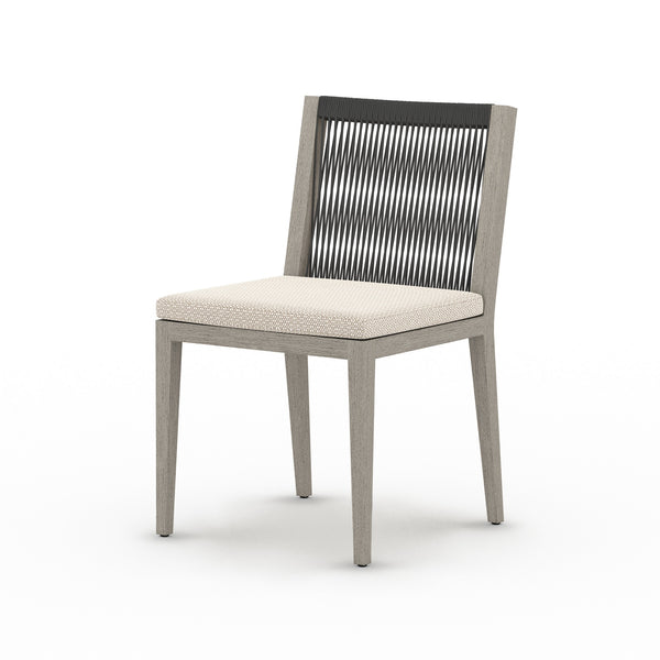 Sherwood Outdoor Dining Chair in Grey/Sand