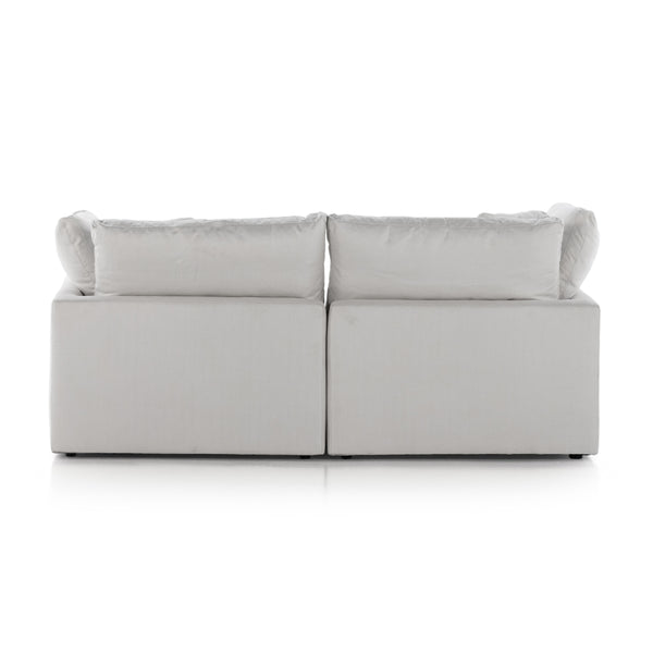 Stevie 2 Pc Sectional Sofa In Anders Ivory