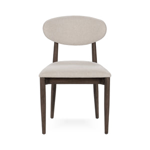 Tiber Upholstered Dining Chair Set of 2 - Toasted Brown