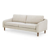 Moe's Quinn Sofa in Oatmeal with Rubberwood Legs
