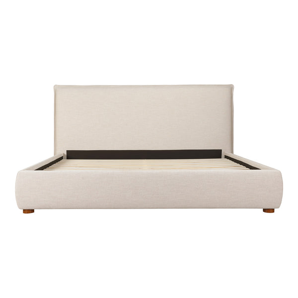 Luzon King Bed in Wheat Upholstery