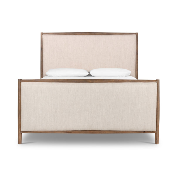 Glenview Bed In Weathered Oak In Queen