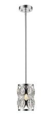 Dealey 1 Light Mini Pendant in Chrome Finish